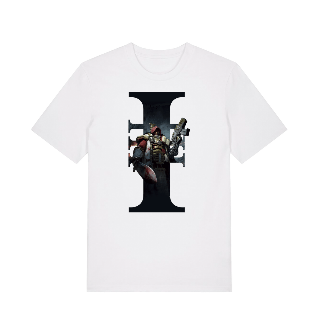 White Printed T-shirt Front